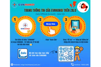 Tạo thuận lợi cho khách hàng sử dụng điện ở Hà Nội