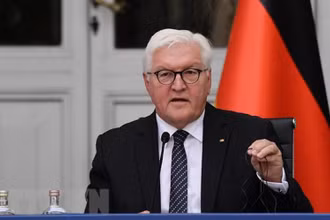 Tổng thống Frank-Walter Steinmeier. (Ảnh: AFP/TTXVN)