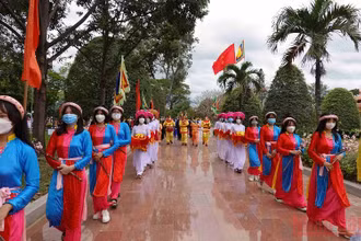Lễ kỷ niệm 233 năm Chiến thắng Ngọc Hồi - Đống Đa tại tỉnh Bình Định.