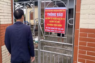 Một trường hợp F0 thể nhẹ ở huyện Tiền Hải (tỉnh Thái Bình) được điều trị tại nhà.