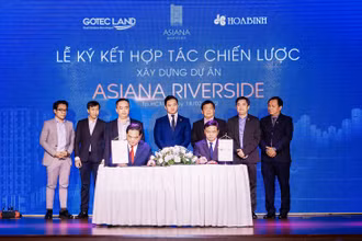 Lễ ký kết Hợp tác chiến lược giữa Tập đoàn Xây dựng Hòa Bình và Tập đoàn BĐS Gotec Land.