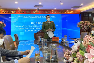 Bộ Công an sẽ cấp tài khoản định danh điện tử cho công dân từ ngày 25/2.