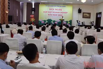 Quang cảnh buổi Hội nghị.