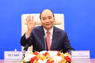 Chủ tịch nước Nguyễn Xuân Phúc. (Ảnh: Bộ Ngoại giao)