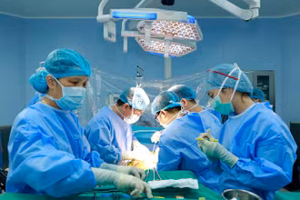 Phẫu thuật ghép gan tại Bệnh viện Trung ương Quân đội 108.