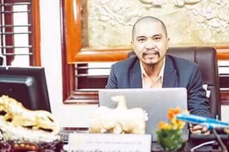 Bị can Nguyễn Hữu Tiến.