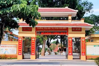 Trường tiểu học thị trấn Tiên Điền (Nghi Xuân, Hà Tĩnh), ngôi trường hạnh phúc trên quê hương Đại thi hào Nguyễn Du.