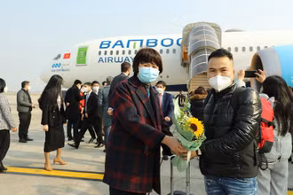 Chuyến bay chở khách thương mại thường lệ của Bamboo Airways đi LB Đức, ngày 25/2.