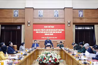 Chủ tịch nước Nguyễn Xuân Phúc phát biểu tại phiên họp. (Ảnh: TTXVN)