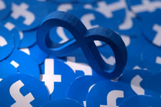 Logo của Meta Platforms và Facebook. (Ảnh: Reuters)