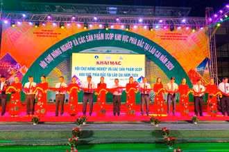 Khai mạc Hội chợ nông nghiệp và các sản phẩm OCOP khu vực phía bắc.