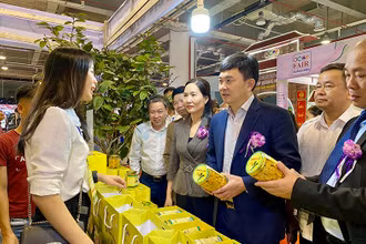 Hội chợ OCOP Quảng Ninh 2020 thu hút đông đảo người dân, du khách đến mua các sản phẩm của Quảng Ninh và các vùng miền trong cả nước.