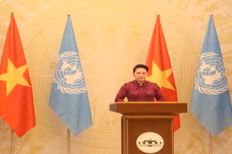 Chủ tịch Quốc hội Nguyễn Thị Kim Ngân. (Nguồn: Bộ Ngoại giao)