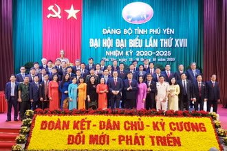 Ban Chấp hành Đảng bộ tỉnh Phú Yên, nhiệm kỳ 2020 - 2025. 
