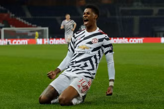 M.Rashford tỏa sáng ghi bàn quyết định Man Unjited thắng PSG 2-1.