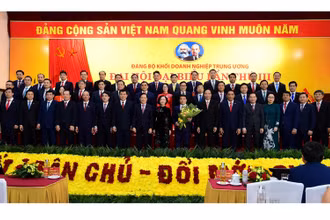 Ban chấp hành Đảng bộ Khối Doanh nghiệp T.Ư nhiệm kỳ 2020-2025.