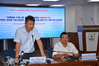 Bác sĩ Phan Thanh Tâm thông tin về trường hợp mắc Covid-19 khi rời TP Hồ Chí Minh.