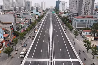 Phương tiện nào được đi trên cầu cạn Mai Dịch - Nam Thăng Long