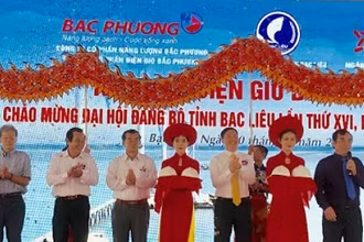 Chính thức khởi công dự án điện gió thứ 9 tại Bạc Liêu.