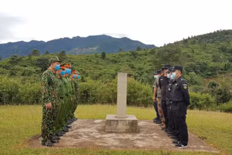 Đoàn đại biểu thống nhất nội dung phối hợp trên biên giới Việt Nam - Trung Quốc.