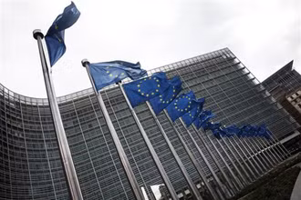 Trụ sở Ủy ban châu Âu tại Brussels (Bỉ). (Ảnh: AFP/TTXVN)