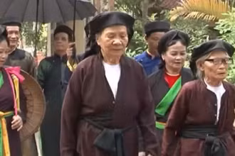 Các nghệ nhân quan họ Bắc Ninh (Ảnh: bacninh.dangcongsan.vn)