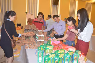 Kết nối tiêu thụ sản phẩm OCOP luôn được tỉnh Quảng Ngãi quan tâm.