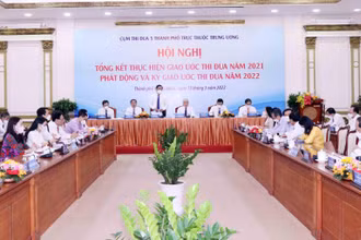 Quang cảnh hội nghị.