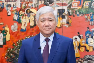 Chủ tịch Ủy ban Trung ương Mặt trận Tổ quốc Việt Nam Đỗ Văn Chiến.