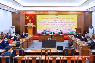 Quang cảnh hội nghị. (Ảnh: DIỆP VINH)