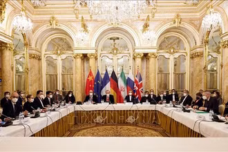 Toàn cảnh vòng đàm phán về khôi phục thỏa thuận hạt nhân Iran ở Vienna, Áo ngày 3/12/2021. (Ảnh: THX/TTXVN)