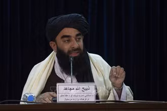 Người phát ngôn Taliban Zabihullah Mujahid. (Ảnh: TTXVN)