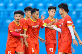 U23 Việt Nam xác định được đối thủ tại vòng 3 giải U23 Dubai Cup 2022. (Ảnh: VFF)