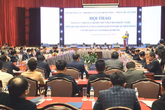 Quang cảnh hội thảo.