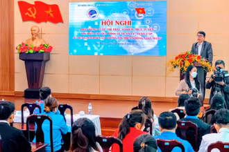 Quang cảnh buổi phát động cuộc thi.