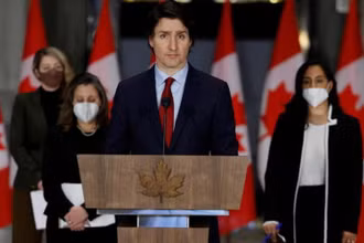Thủ tướng Canada Justin Trudeau.
