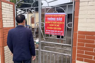 Điều trị F0 tại nhà ở xã Đông Phong, huyện Tiền Hải, tỉnh Thái Bình.