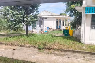 Khu vực bảo quản, xử lý tử thi người tử vong do Covid-19 tại Bệnh viện Lao và Phổi tỉnh Quảng Ngãi.