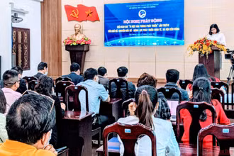 Quang cảnh phát động Giải báo chí “Vì một Hải Phòng phát triển” lần thứ 4. 