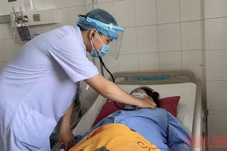 Bệnh nhân T.T.T. ổn định dần sau can thiệp.