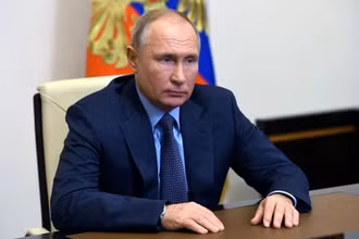 Tổng thống Nga Vladimir Putin. (Ảnh: Sputnik/Điện Kremlin/REUTERS)
