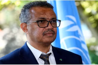 Tổng Giám đốc WHO Tedros Adhanom Ghebreyesus. (Ảnh: Reuters)