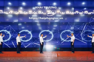 Khai trương Cổng đăng ký tiên miền quốc gia “.vn” thành phố Hải Phòng