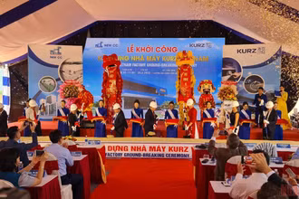 Khởi công dự án đầu tiên trong Khu công nghiệp Becamex VSIP Bình Định.