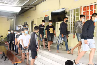 22 đối tượng tham gia hỗn chiến ở Biên Hòa.