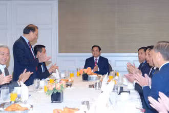 Thủ tướng gặp gỡ một số doanh nghiệp Việt kiều, tập đoàn và trường đại học của Hoa Kỳ
