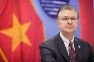 Trợ lý Ngoại trưởng Hoa Kỳ, ông Daniel J. Kritenbrink. (Ảnh: TTXVN)