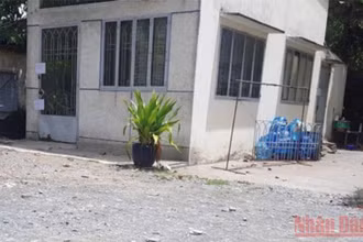 Nơi T. nhận trông giữ trẻ. (Ảnh: CTV)
