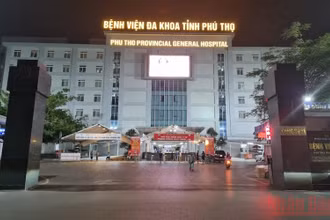Bệnh viện Đa khoa tỉnh Phú Thọ, nơi ông Trần Gia Phú công tác.