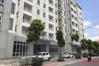 Khu nhà phục vụ tái định cư tại quận Long Biên. 